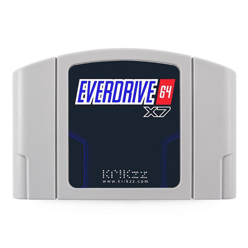 キューリグ EverDrive 64 X7 Original Krikzz – Cartucho para Nintendo 64