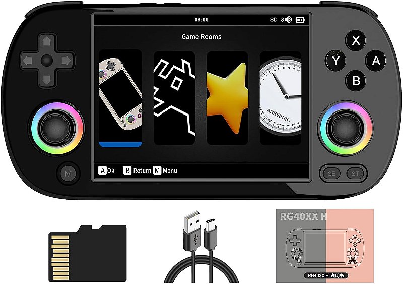 ANBERNIC RG40XX H ブラック ANBERNIC RG40XX H