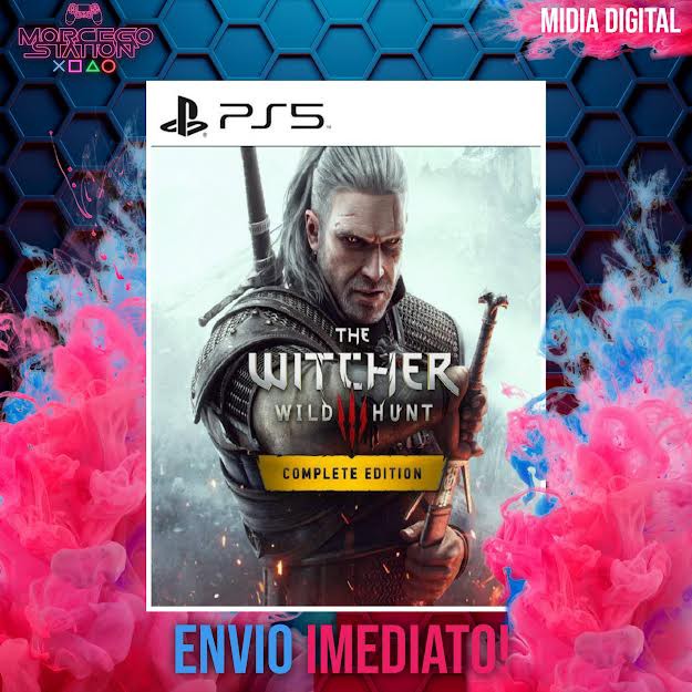 The Witcher 3 Wild Hunt - Ps5 Digital - Edição Padrão - GameShopp