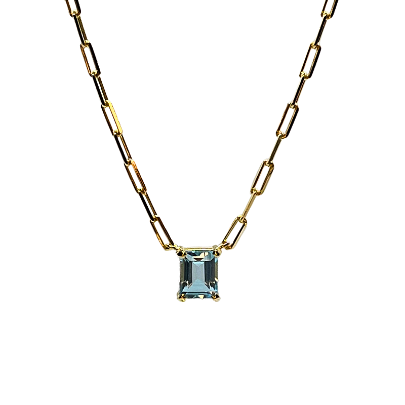 COLAR BAGUETE TOPAZIO SKY