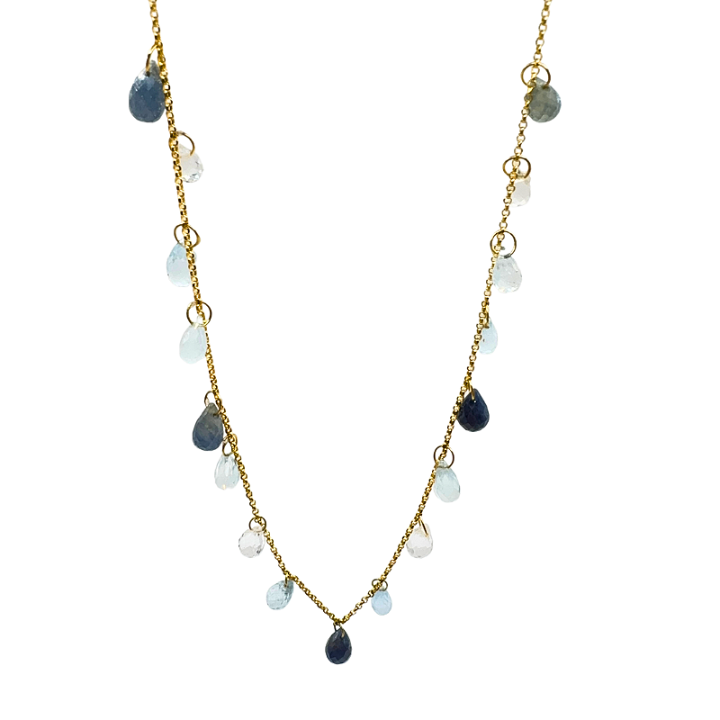 COLAR CAPRI AGUA MARINHA