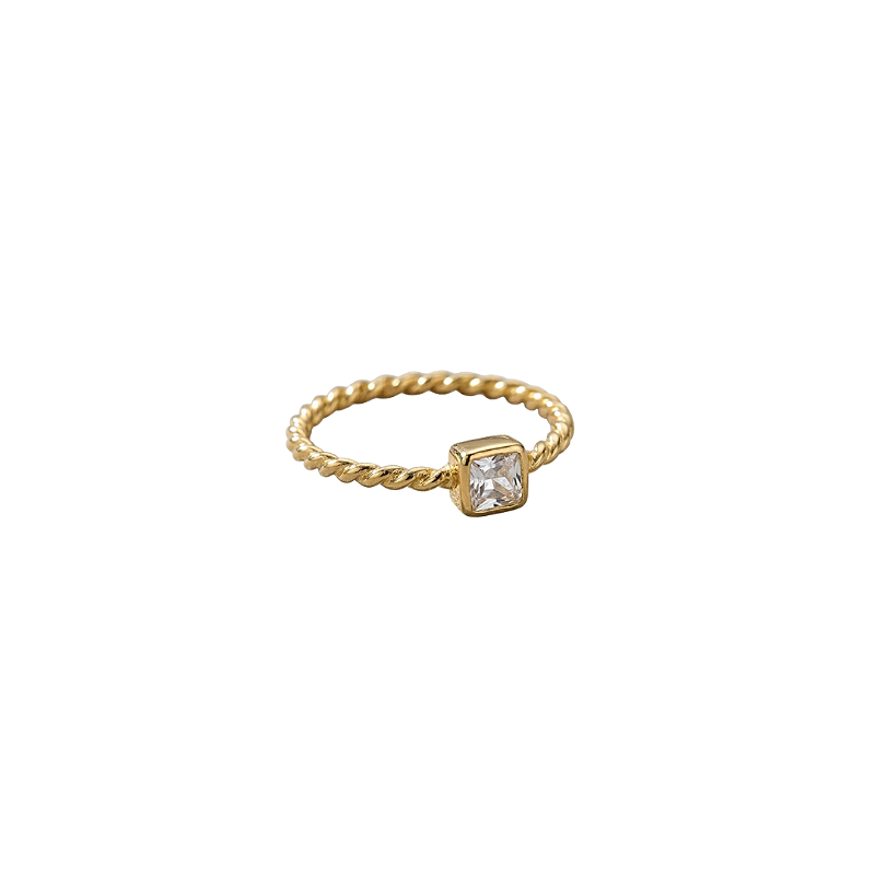 ANEL MINIMAL CUSHION MOISSANITE