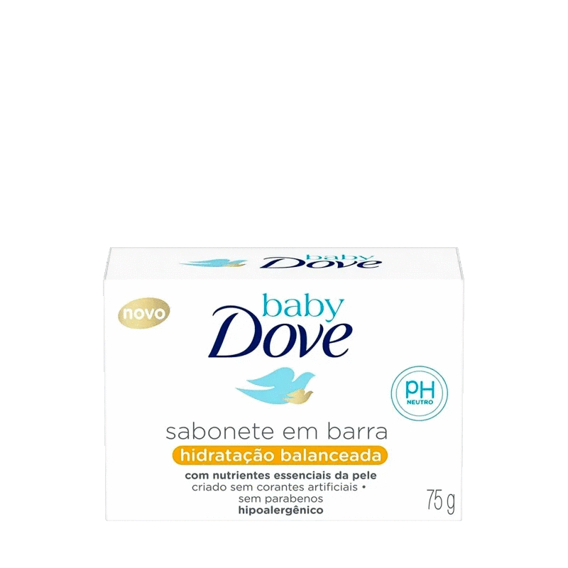 Dove Baby Hidratação Balanceada - Sabonete em Barra 75g