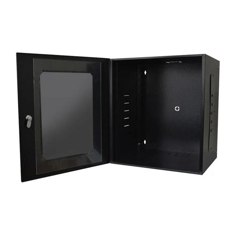 Rack Mini 19 Polegadas 12U x 470 mm Max Eletron - Crystal Informática