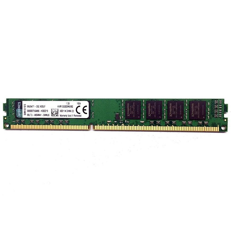 Memória 8 GB DDR3 1333 MHz Kingston KVR1333D3N9/8G - Crystal Informática