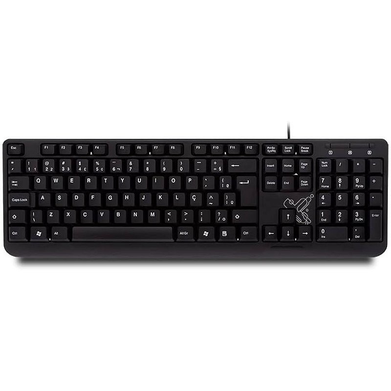Teclado Maxprint Texbook USB - Crystal Informática