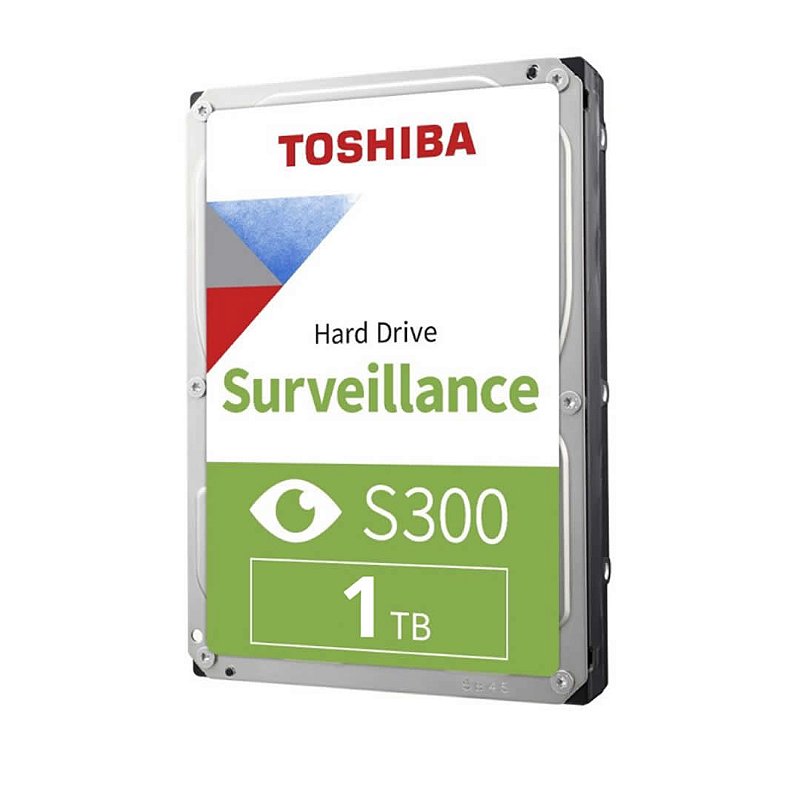 HD 1TB Toshiba S300 Surveillance CFTV HDWV110UZSVA - Crystal