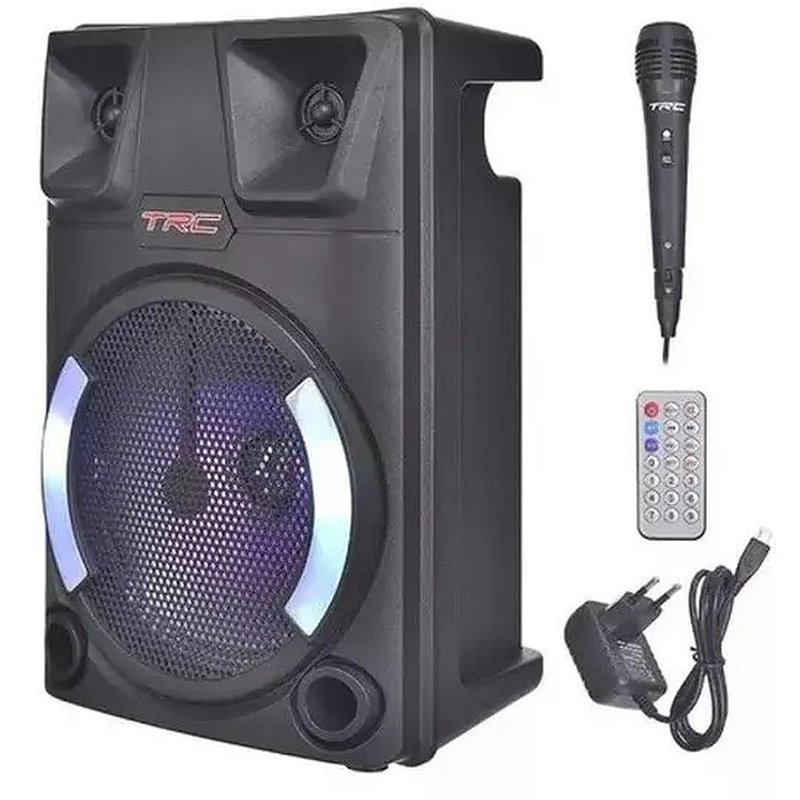 Caixa de Som Bluetooth Karaokê Sing-e 8