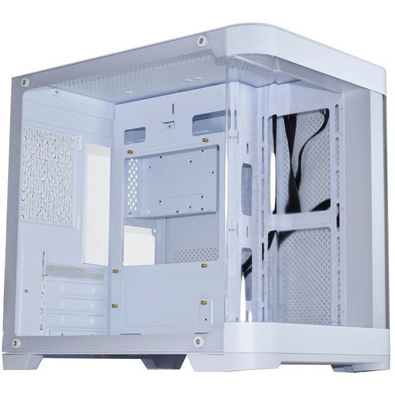 アガベ Kari Gabinete Gamer K-mex Aqua Curva White Micro ATX Vidro Temperado