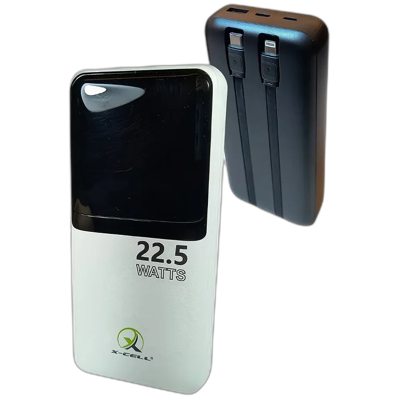 Power Bank X-Cell XC-BANK-34 15000mAh Fast Charge USB-C - Crystal