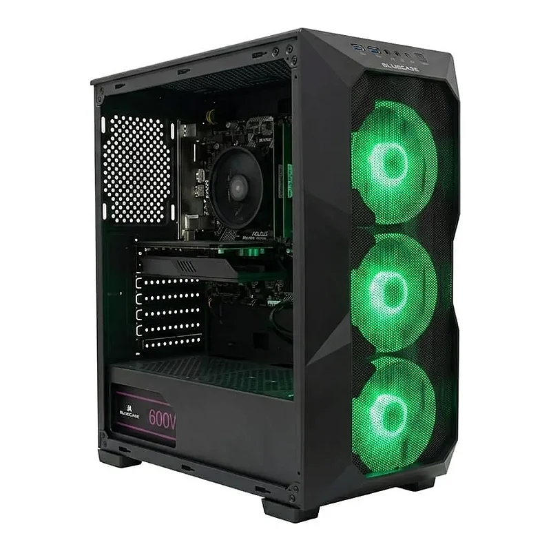 PC Gamer Ryzen 5 5500 RX 550 16GB RAM SSD 512GB - Crystal Informática