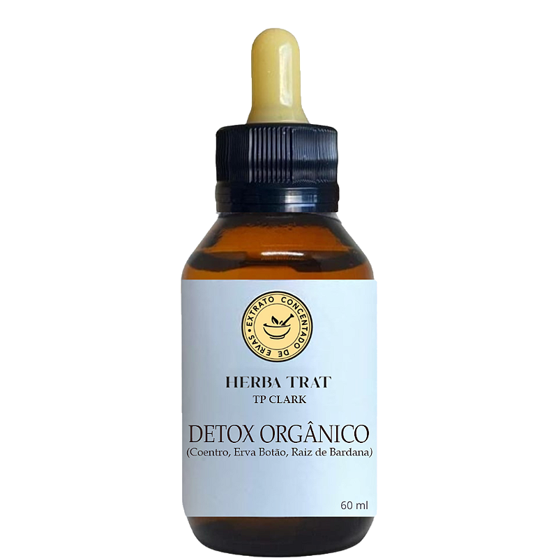 Detox orgânico Extrato composto 60ml