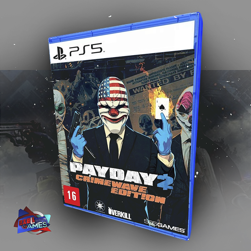 PAY DAY 2 - PS5 MÍDIA DIGITAL - Exell Games