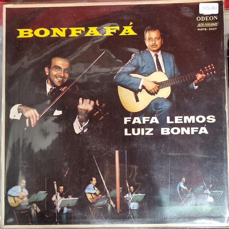 VINIL BONFAFA - FAFA LEMOS LUIZ BONFÁ
