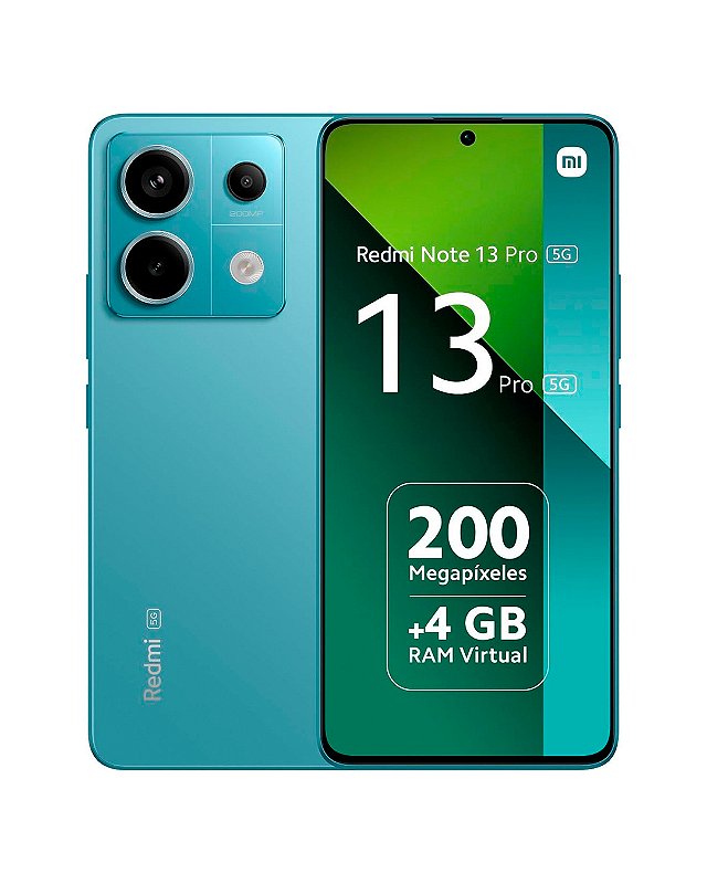 Celular Xiaomi Redmi Note 13 Pro Dual 512GB/12GB Ram 5G 6.67