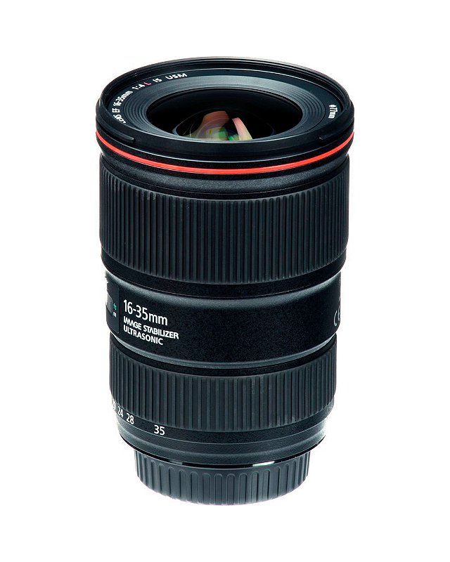 Lente Canon Ef 16-35Mm F/4L IS Usm - Mais Store