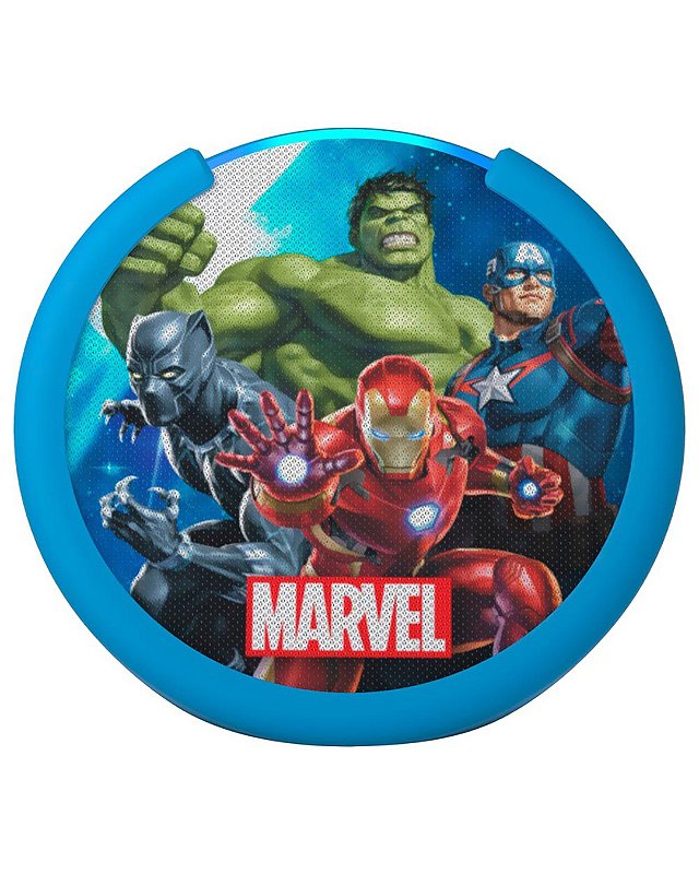 Speaker Amazon Echo Pop Kids Edition - Marvel Avengers (1ª Geracão