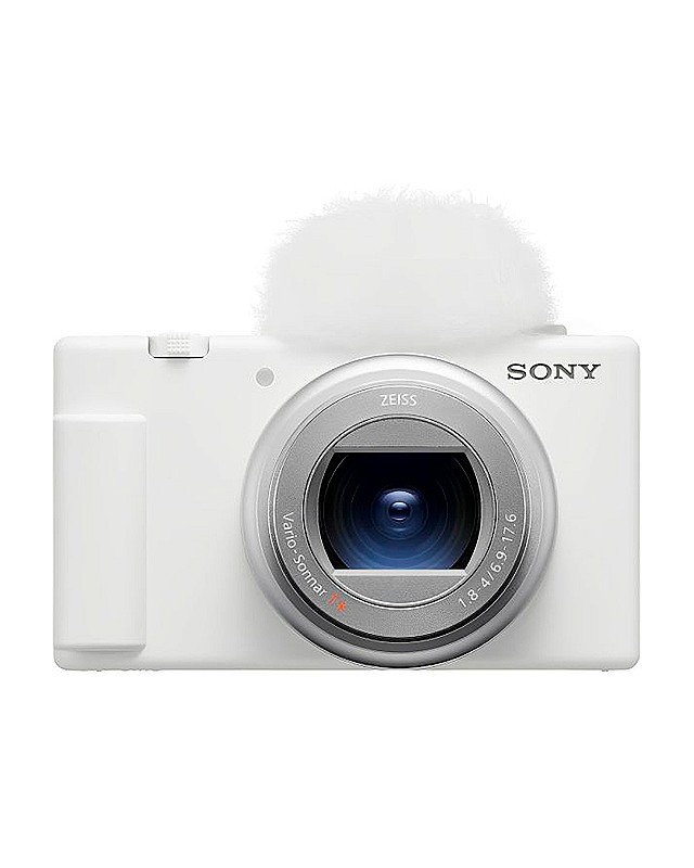 Câmera Sony ZV-1 II - Preto - Branco - Mais Store
