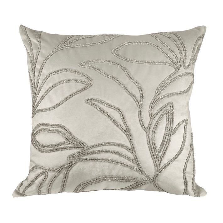 ALMOFADA VELUDO COM APLICAÇÃO VAPOR 52X52