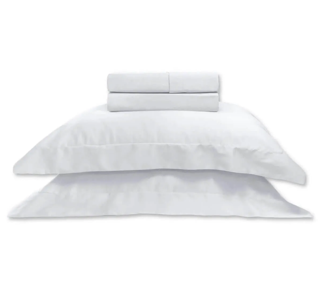 Jogo de Cama Percal 300 fios Branco