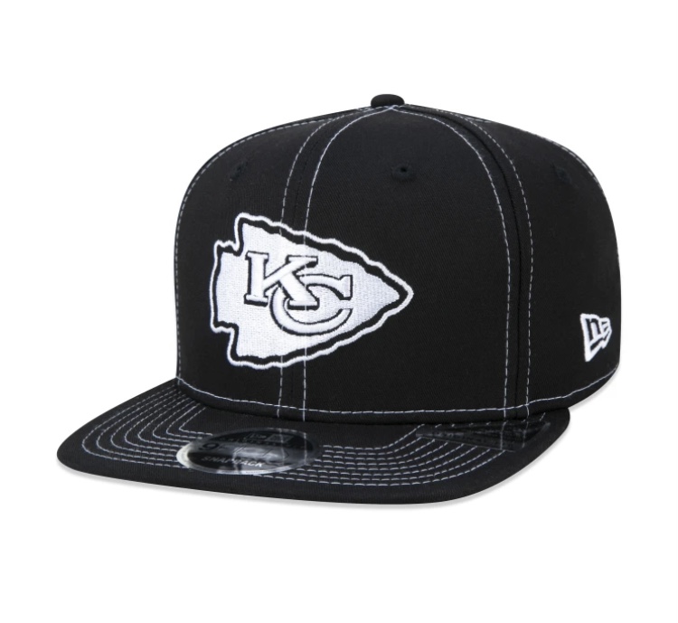 Boné New Era 9FIFTY NFL Kansas City Chiefs Original Fit Hat Black