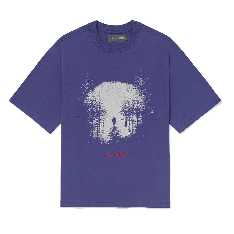 Camiseta HIGH X QC Overview Tee Blue - Store Pesadao