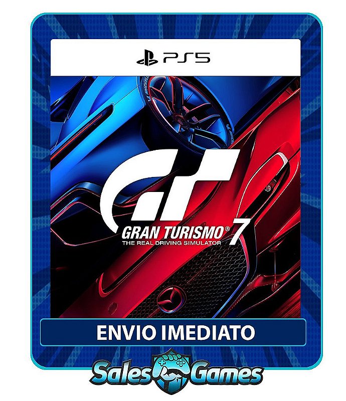 Gran Turismo 7 PS5 Edição Padrão Primária Mídia Digital Sales Games