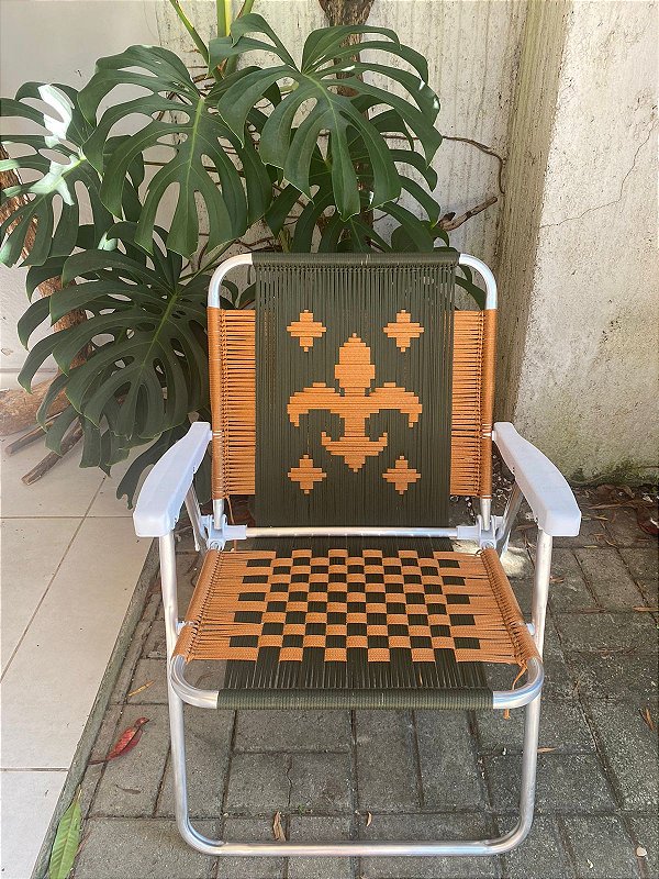 Cadeira Noflow Flor de Lis