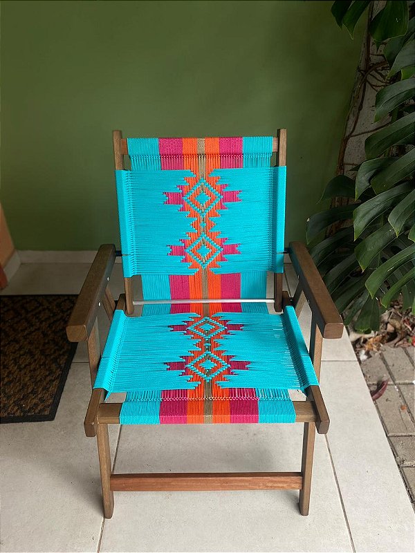 Cadeira de Madeira Noflow - Grafismo I.