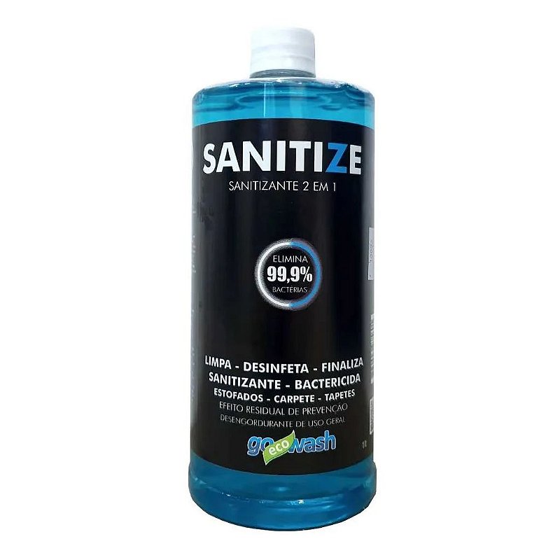 Sanitize Sanitizante Limpador 2 em 1 Go Eco Wash 1L Cristintas Car