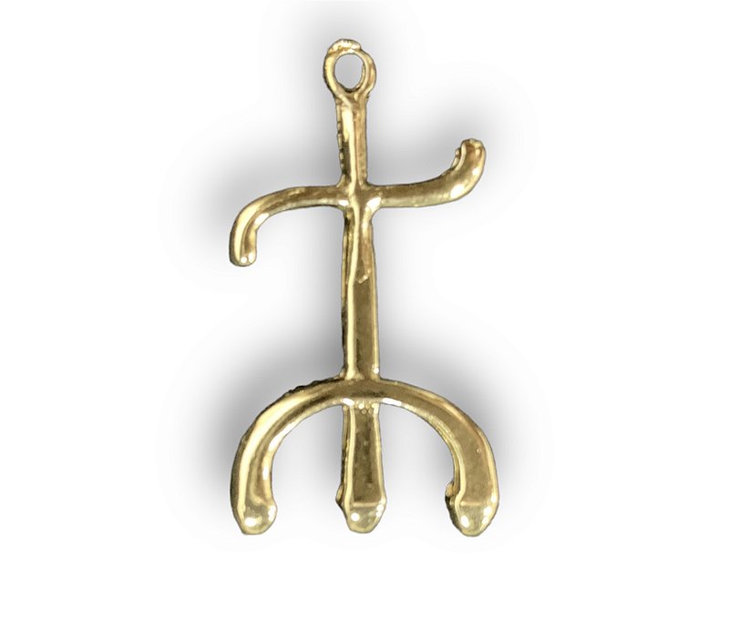 Pingente Pombo Gira Dourado