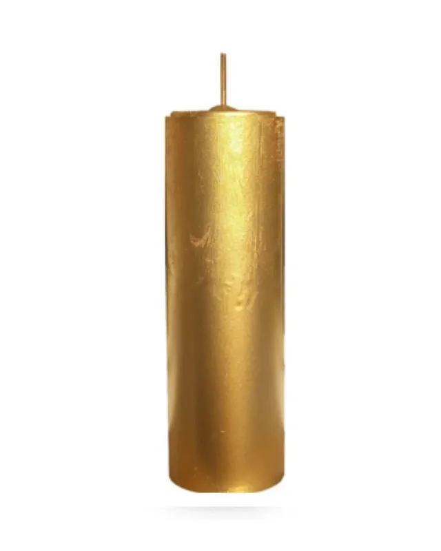 Vela Sete dias Dourada 280g