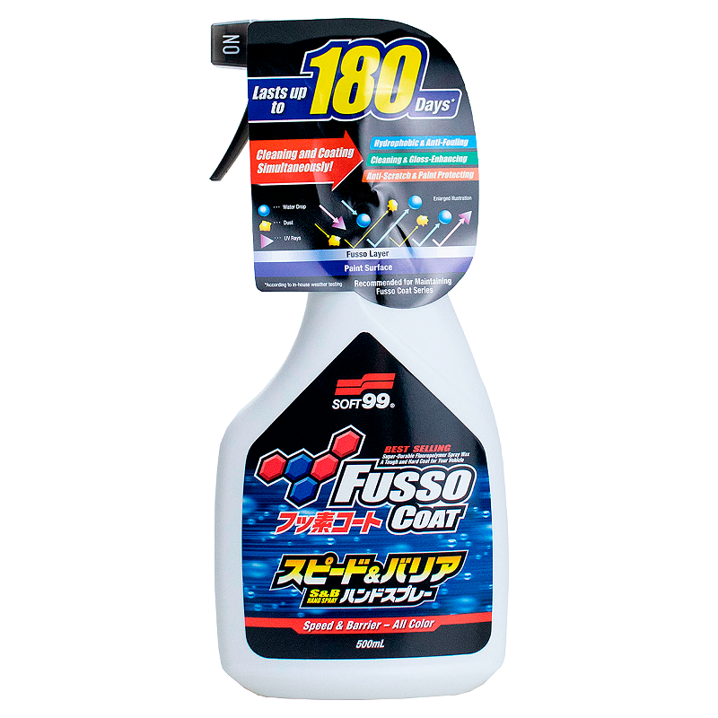 Speed & Barrier Fusso Coat Spray 500ml - Soft99