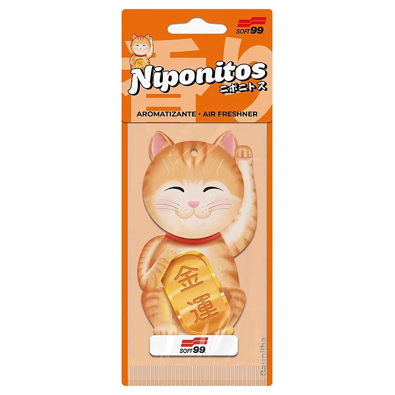 Aromatizante Niponitos Baunilha - Soft99