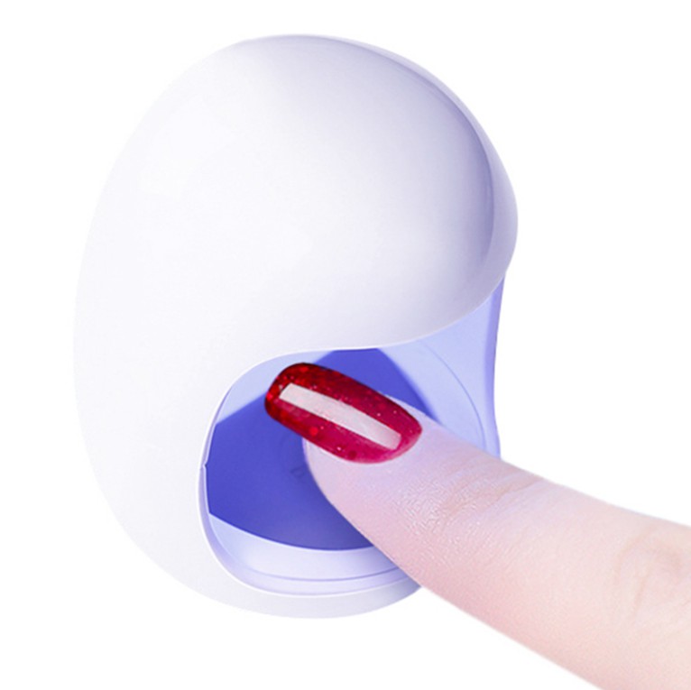 Mini cabine portátil UV/LED individual para dedo - @bellario_RJ