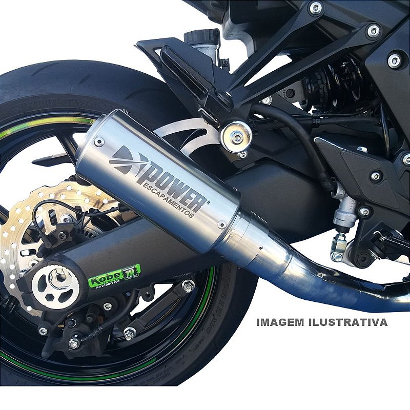 Ponteira e link Escapamento Esportivo moto KAWASAKI ZX-10R 2010 a