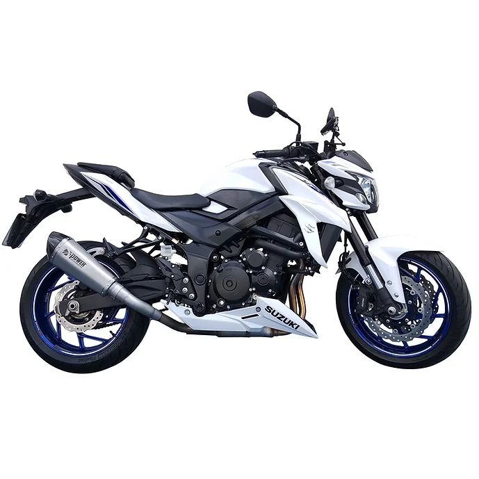 Escapamento Ponteira R66GP Link Inox Suzuki GSX-S750 Power