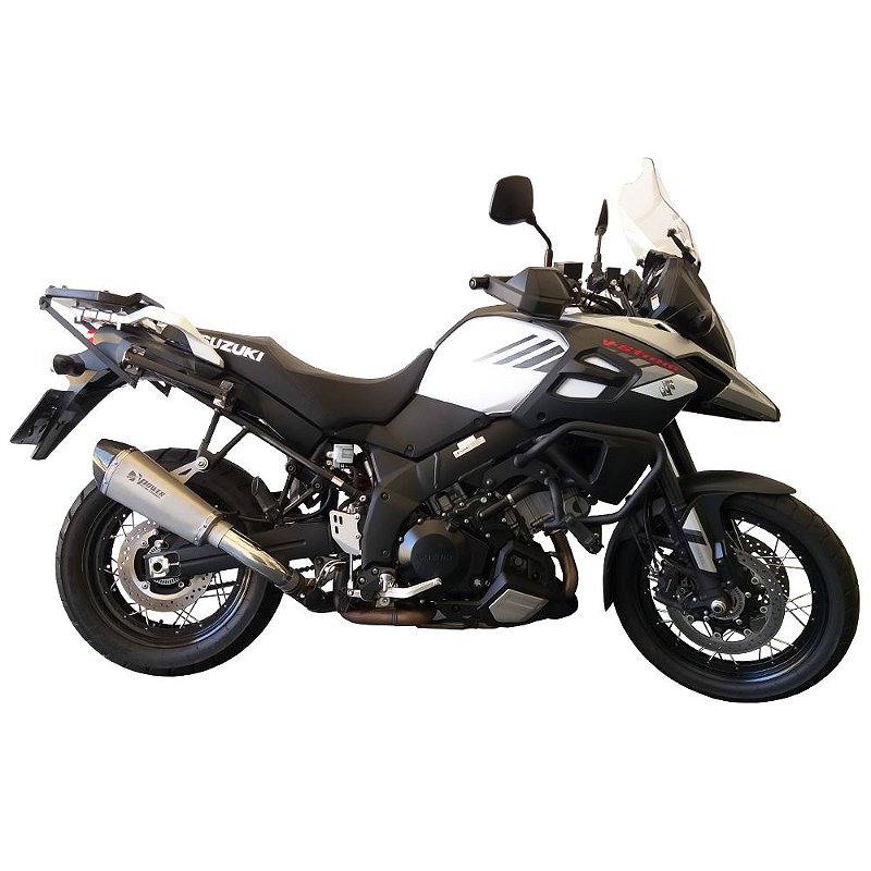 Escapamento Ponteira R66GP Link Inox Suzuki V-strom 650 Power