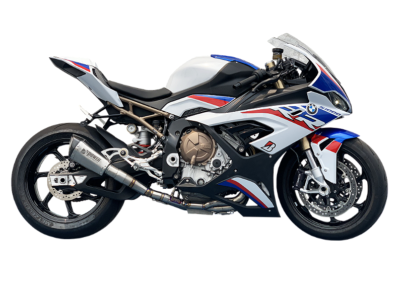 Ponteira Escapamento Esportivo completo da moto bmw s1000rr inox
