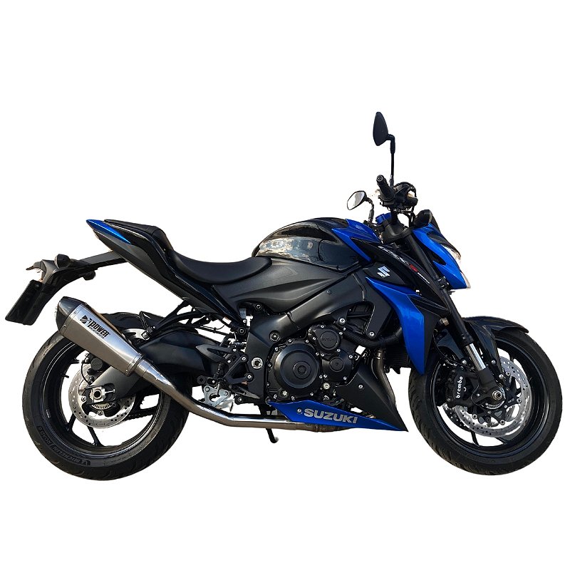 Ponteira Escapamento Esportivo completo da moto Suzuki GSX-S1000