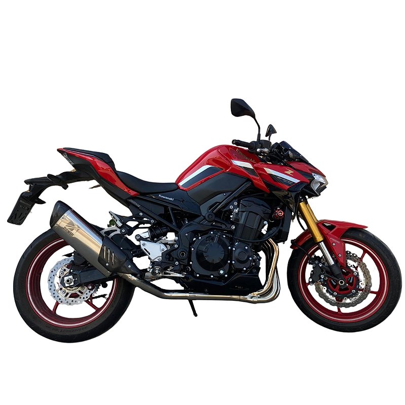 Escapamento Ponteira Full PW25 Coletor 4X1 Inox Kawasaki Z900