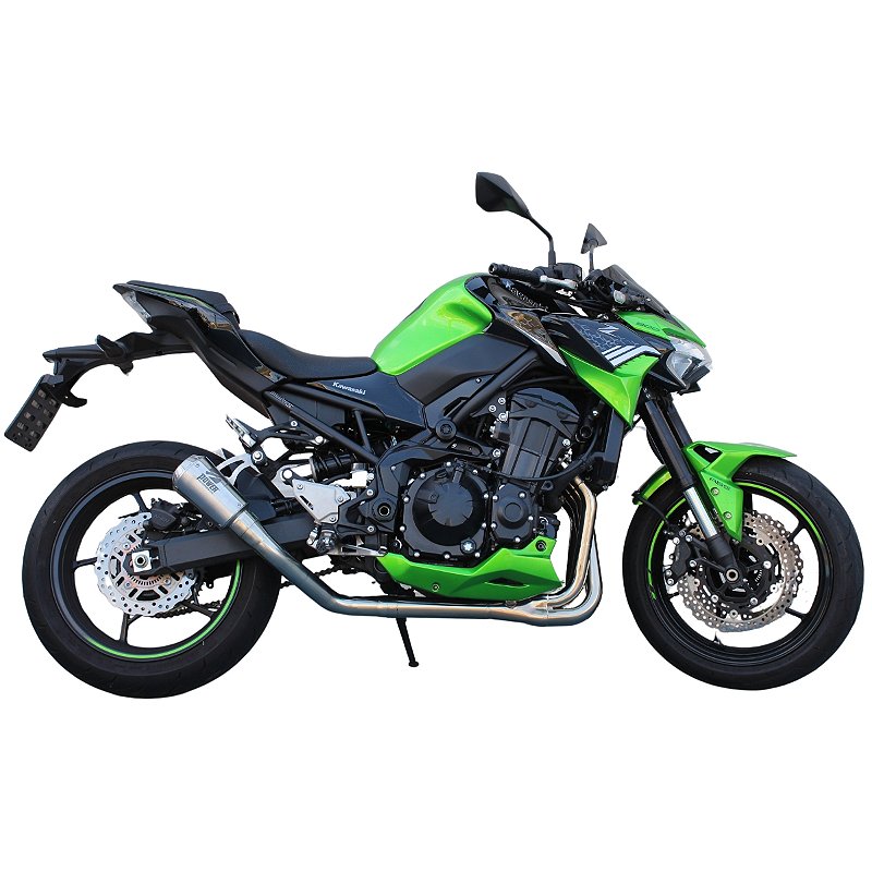 Ponteira Escapamento Esportivo completo da moto Kawasaki z900