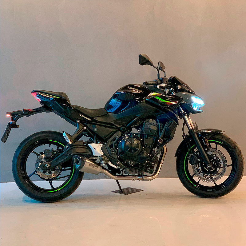 光6インチ Escapamento Full Ponteira HexaGP Inox | Coletor Inox - Kawasaki