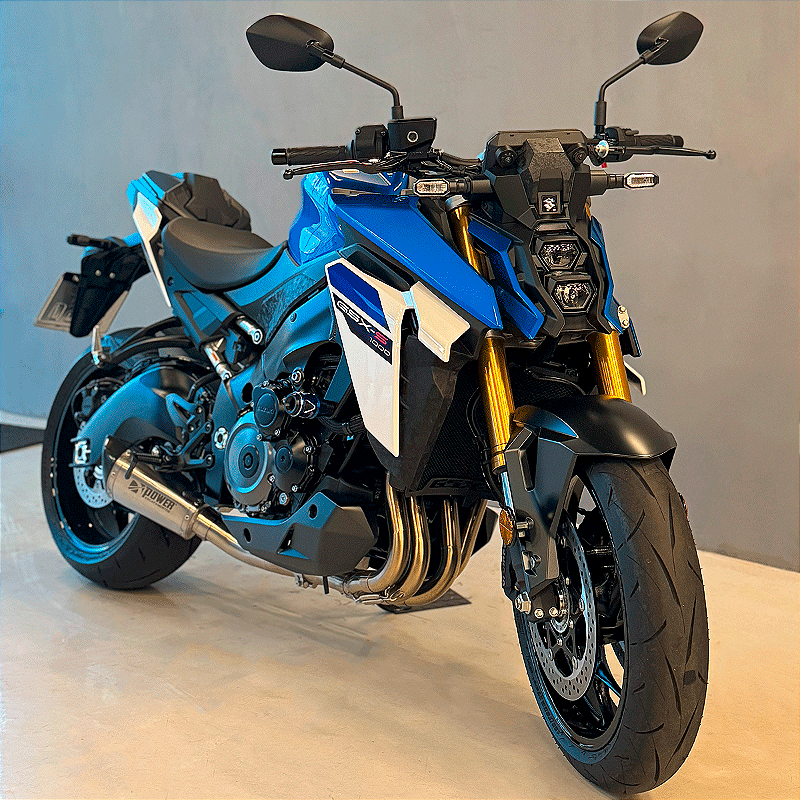 GSX-S1000 T-REVα Escapamento Full Racing HexaGP Coletor 4X2X1 Inox Suzuki GSX-S1000