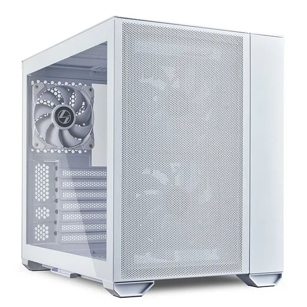 リアンリー「O11 AIR MINI」ホワイト・ファン８個付き Gabinete Gamer Lian Li O11 AIR MINI Branco - O11AMW | GK Infostore