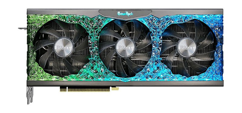 Placa de Vídeo PALIT GeForce RTX 3080 Ti GameRock 12GB GDDR6X LHR