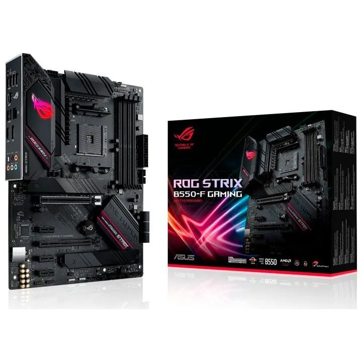 Placa Mãe Asus ROG Strix B550-F Gaming AM4 DDR4 ATX | GK Infostore