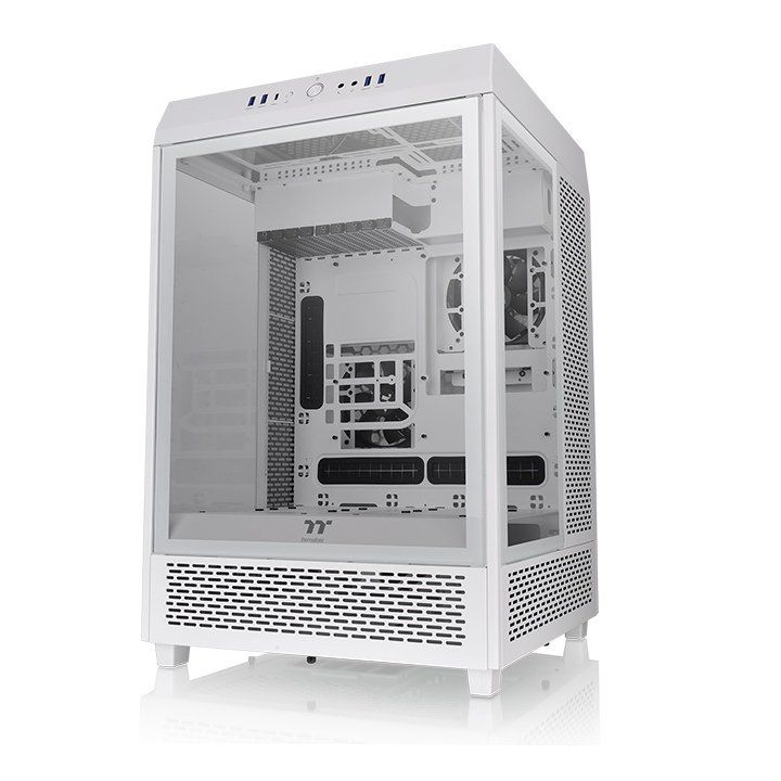 Gabinete Thermaltake The Tower 500 Snow Vidro Temperado Mid Tower - CA-1X1-00M6WN-00