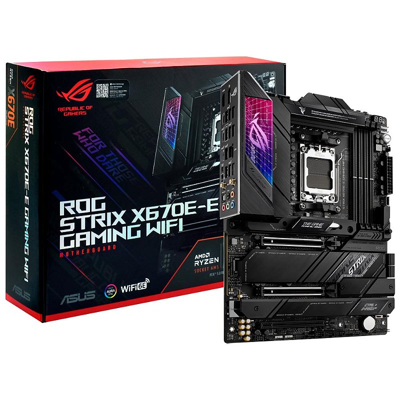 ROG STRIX X670E-A GAMING WIFI | Gaming motherboards｜ROG