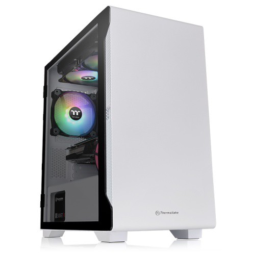 Gabinete Thermaltake S100 Micro Chassi Vidro Temperado Snow - CA-1Q9-00S6WN-00